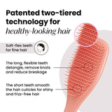 Tangle Teezer detangling brush fine fragile sweet cinnamon (British brand)