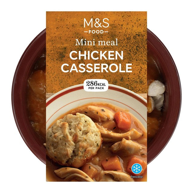 M&S Chicken & Dumpling Casserole 200g, imported from the UK