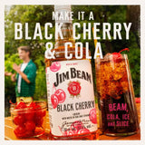 Jim Beam black cherry bourbon whiskey 70cl, UK version