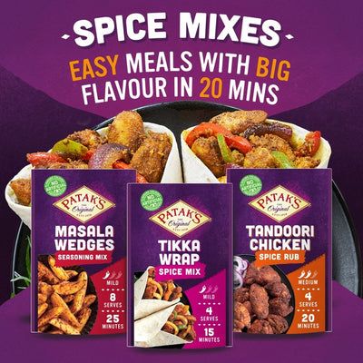 M&S Pataks Masala Wedges Kryddermiks - Kjøp online hos McGrocer