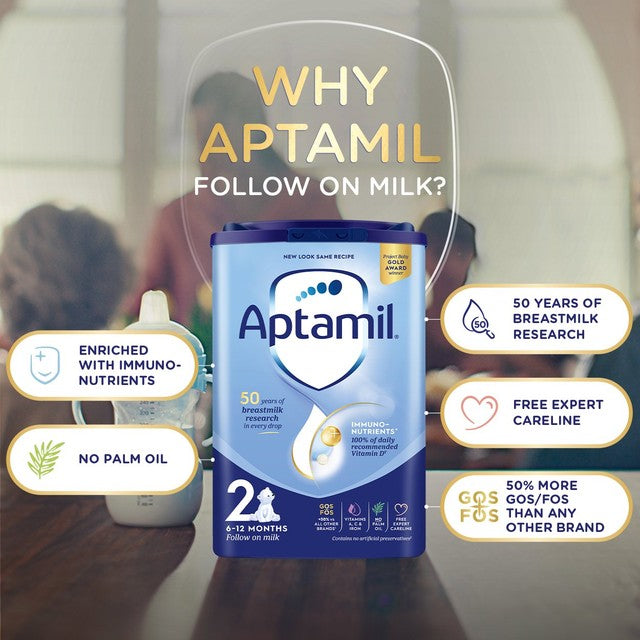 Aptamil follow on milk formula powder 6-12 months 800g - British product