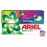 Ariel 4in1 Washing Colour Pods 22 Washes - British product