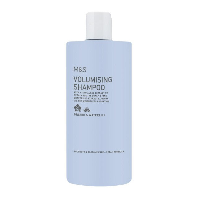 M&S Volumising Shampoo Orchid & Waterlily 450ml, imported from the UK