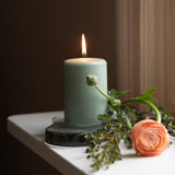 Liljeholmens pillar candle Reed 68x100mm, imported from the UK
