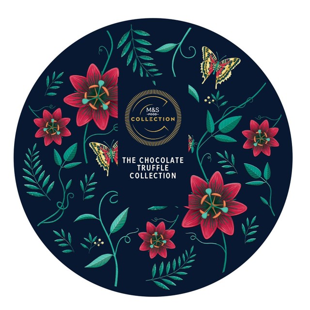 M&S chocolate truffle collection assorted 570g, imported from the UK
