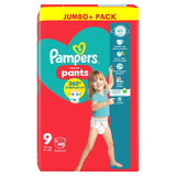 Pampers Baby Dry nappy pants size 9 jumbo, imported from the UK