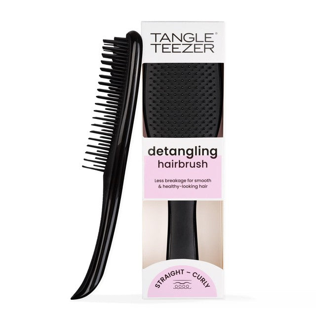 Tangle Teezer wet detangler hairbrush Liquorice Black (British brand)