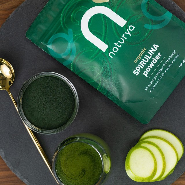 Naturya organic spirulina powder 200g, imported from the UK
