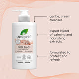 Dr Organic Probiotic Skin Calm cream cleanser 150ml - British product