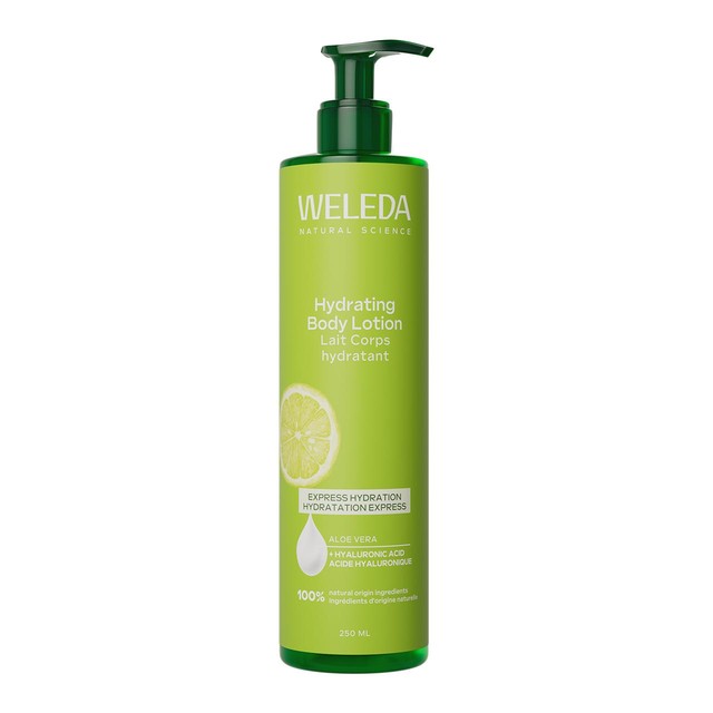 Weleda citrus body lotion with aloe vera and hyaluronic acid 250ml (British brand)