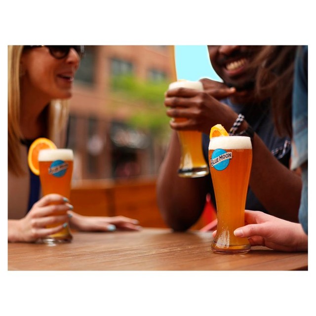 Blue Moon Belgian White wheat beer 4 x 330ml - British product