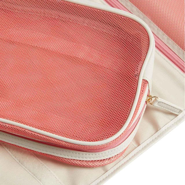 M&S Light Cream Hanging Wash Bag, imported from the UK