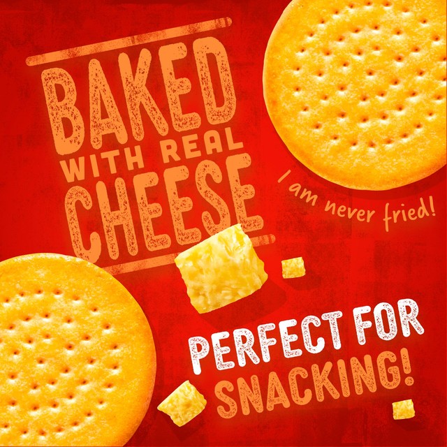 Jacob's Red Leicester flavour cheese biscuits 150g, UK version
