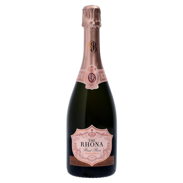 M&S Graham Beck Rose sparkling wine 75cl, imported from the UK