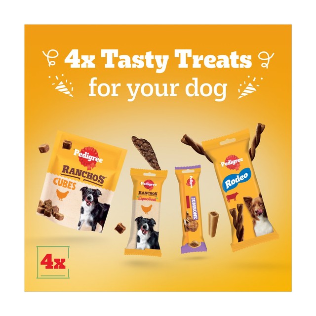 Pedigree dog treats mixed party pack (British brand)