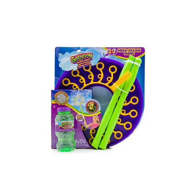 M&S Gazillion Mega Zillion Wand Bubble Wand with 2x 8oz Bottles- Buy online at McGrocer
