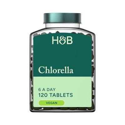 M&S Holland & Barrett Chlorella Rich in Chlorophyll Greens Powder Supplement 3000mg- Buy online at McGrocer