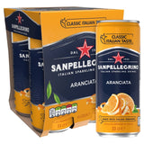 San Pellegrino Classic Taste Orange sparkling beverage 4x330ml (British brand)