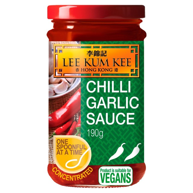Lee Kum Kee chilli garlic sauce 190g, UK version