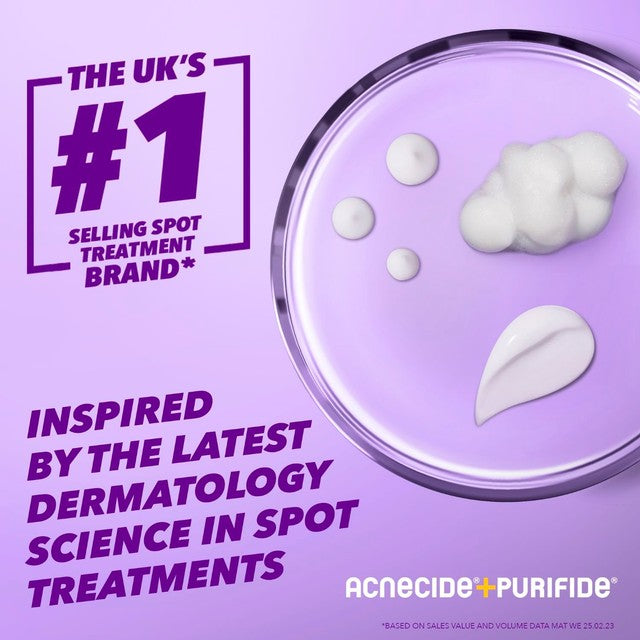 Acnecide benzoyl peroxide face wash 50ml - British product