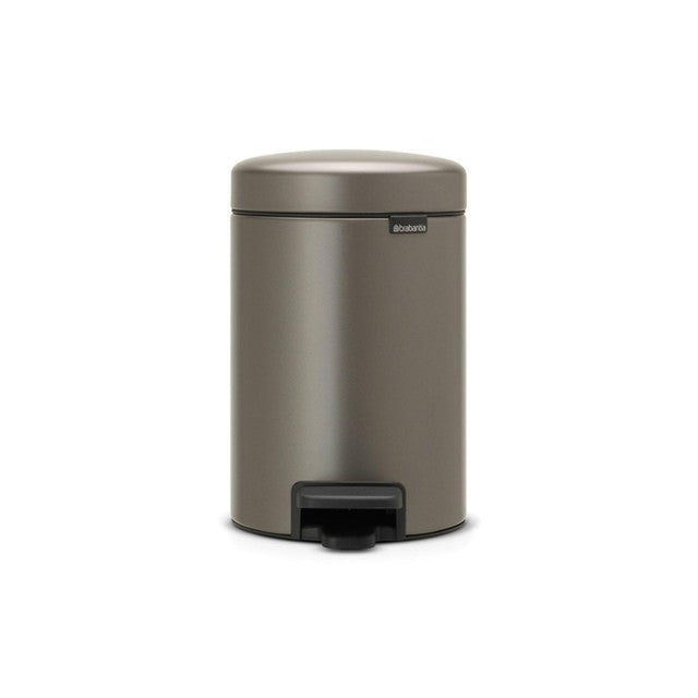 Brabantia pedal bin platinum 3L - British product