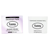 Fussy deodorant refill Sugar Crush, imported from the UK