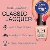 OPI Infinite Shine Passion nail polish, imported from the UK