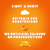 Quavers Red Leicester Cheese Flavour crisps 6 pack, imported from the UK