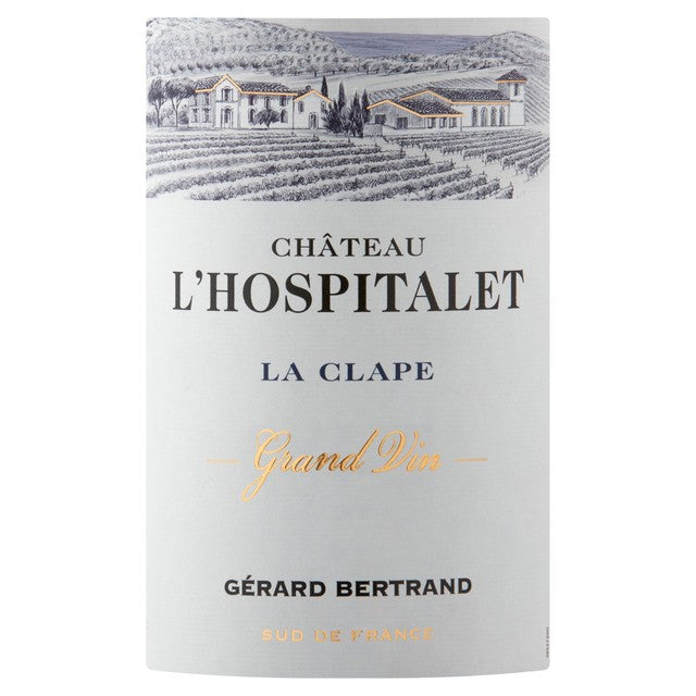 Gerard Bertrand red wine AOP La Clape Shiraz blend 2019 75cl, UK version