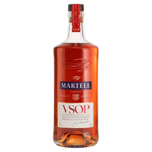 Martell VSOP Red Barrel Cognac 70cl, imported from the UK