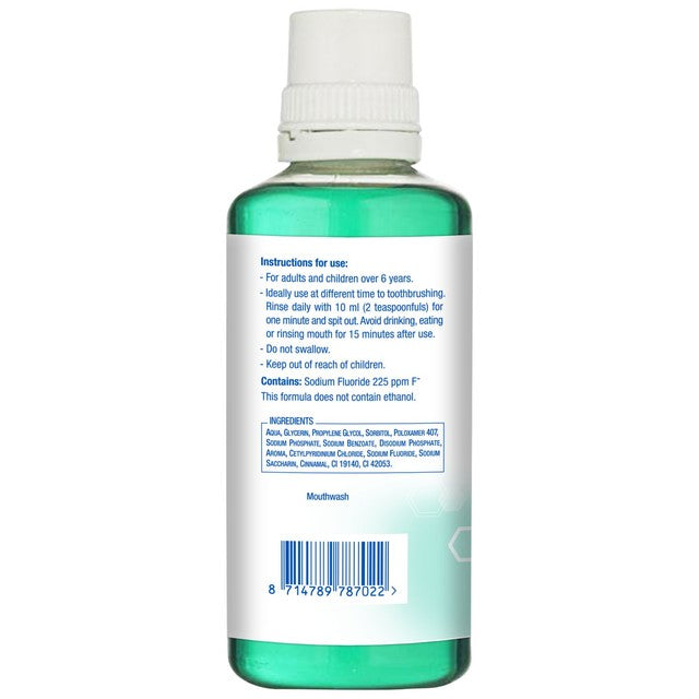 Colgate alcohol free mouthwash 400ml - British product