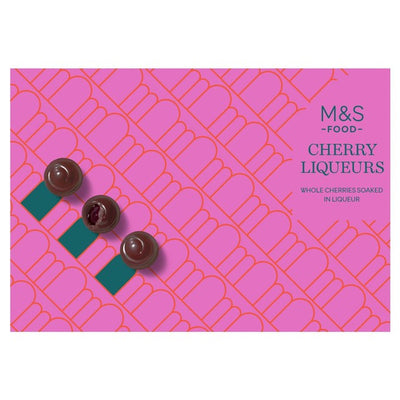M&S Kirschlikör Zartbitterschokolade 250g