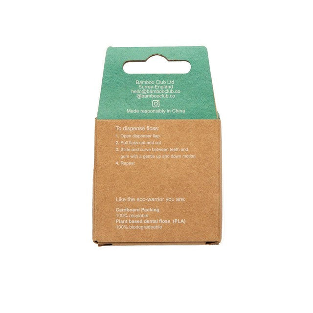 Bamboo dental floss 50m - British product