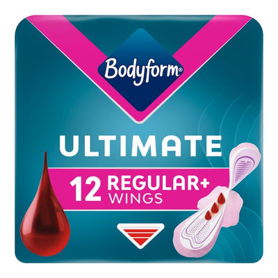 M&S Bodyform Ultimate Ultra Regular Sanitary Towels 12 Pack- اشترِ عبر الإنترنت من McGrocer