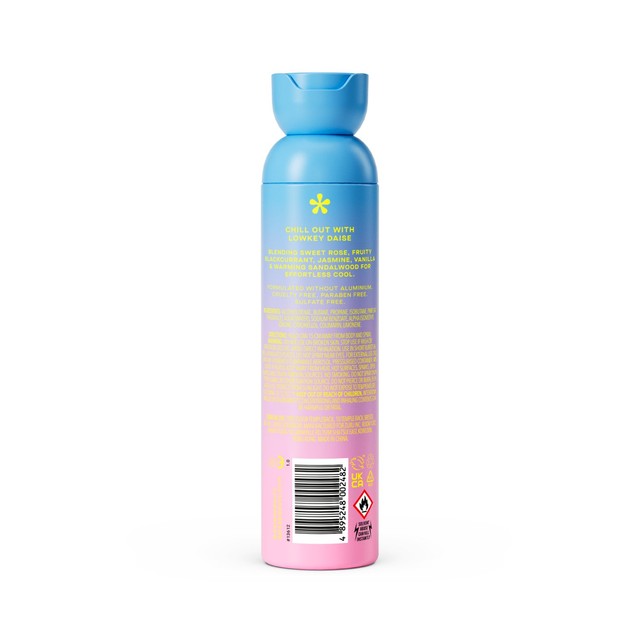 DAISE body spray and deodorant Rose & Sandalwood, imported from the UK