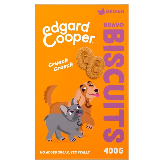 Edgard & Cooper chicken dog treats 400g - British product