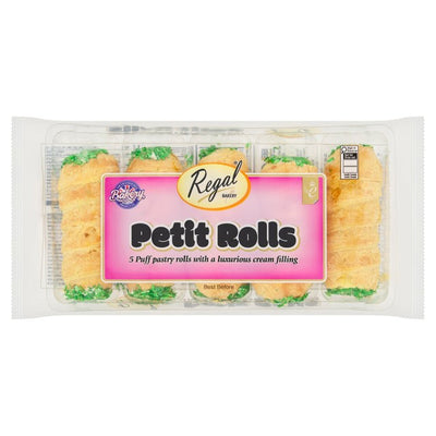 M&S Regal Petit Cream Rolls Pastry Snacks 5 per pack- Buy online at McGrocer