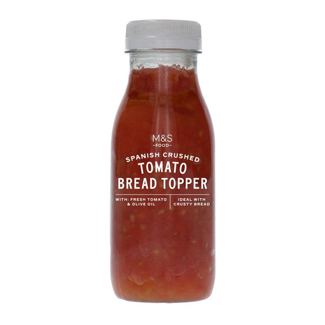 M&S Spanish Crushed Tomato Bread Topper 250ml, imported from the UK
