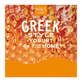 M&S Greek yogurt with honey 4x140g, imported from the UK