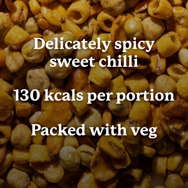 Graze Sweet Chilli Crunch vegetable snack 100g, UK version