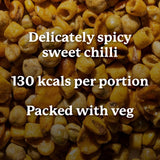 Graze Sweet Chilli Crunch vegetable snack 100g, UK version