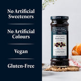 St Dalfour black cherry fruit spread 284g (British brand)