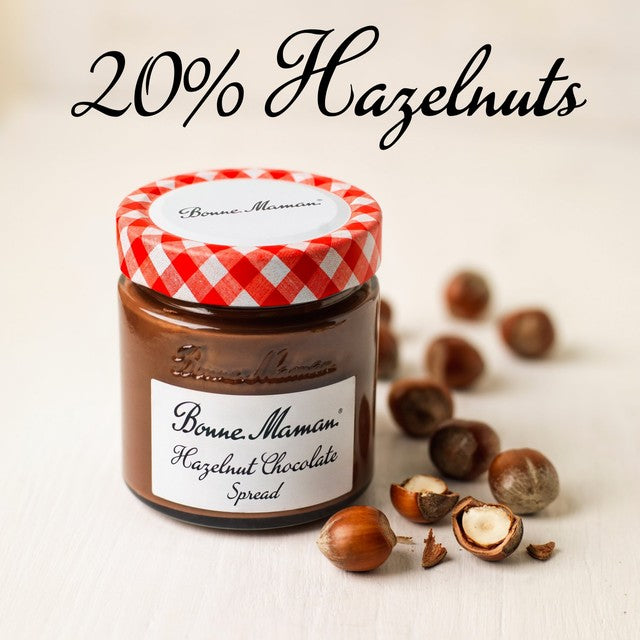 Bonne Maman smooth hazelnut chocolate spread 360g - British product