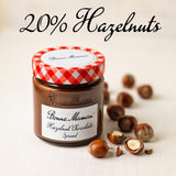 Bonne Maman smooth hazelnut chocolate spread 360g - British product