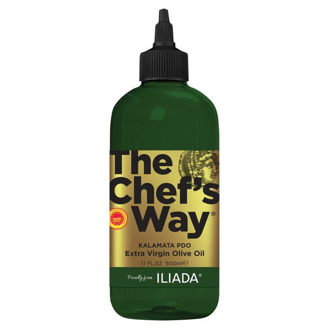 Iliada Kalamata PDO extra virgin olive oil 500ml, UK version