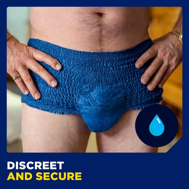 TENA Men Active Fit Incontinence Pants Plus Small Medium (British brand)