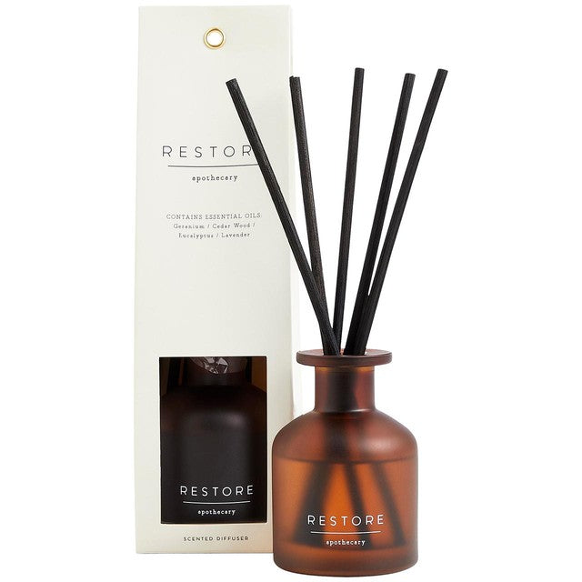 M&S Apothecary Restore Reed Diffuser 100ml, imported from the UK