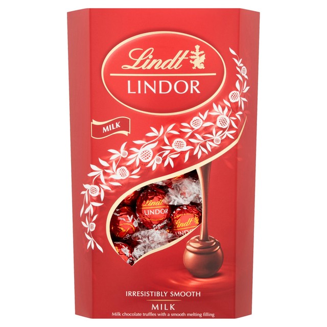 Lindt milk chocolate truffles 600g, UK version
