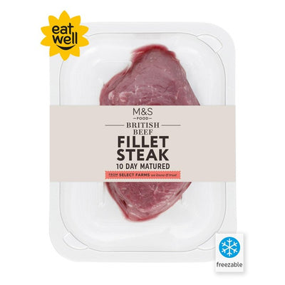 M&S 10 Tage gereiftes Rinderfiletsteak 190g