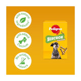 Pedigree Biscrok Gravy Bones dog biscuits 400g, imported from the UK